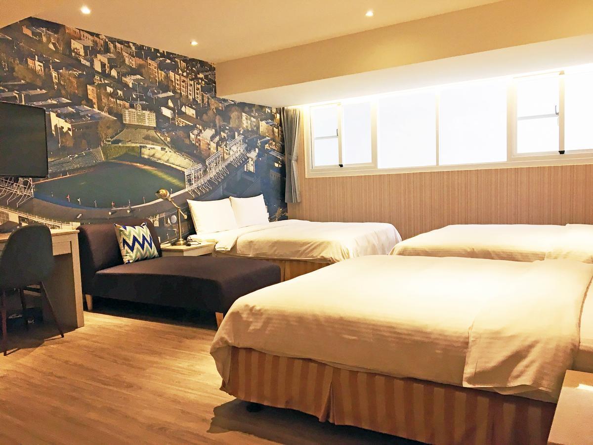 La Hotel-Baseball Theme Hall Kaohsiung Dış mekan fotoğraf